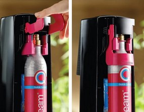 Reincarcare butelie CO2 pentru aparat sifon QUICK CONNECT Sodastream 1132310000 ( cilindru roz)
