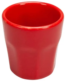 Pahar cu model de Rosu Intens de 70 ml, Cesiro