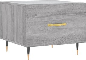 vidaXL Măsuță de cafea, gri sonoma, 50x50x40 cm, lemn prelucrat