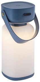 Lampă LED tactilă reîncărcabilă dimabilă de masă de exterior Rabalux 77145 FUNES LED/3W/5V IP44 albastru
