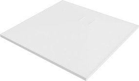 Mexen Bert cabina de duș pătrată SMC 90 x 90 cm, alb - 4K109090