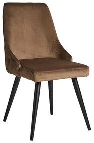 Set de 2 scaune elegante design modern FLERS maro