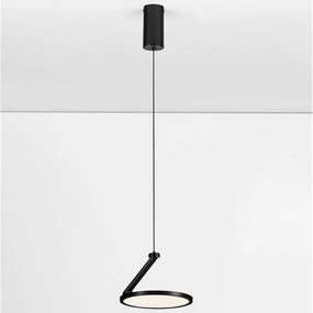 Pendul LED design ambiental Opi negru