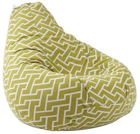 Fotoliu Nirvana Hobbit Pufrelax, Material Textil - Zippity Green