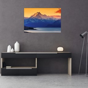 Tablou - Lacul Pukaki (90x60 cm)