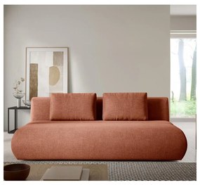 Canapea extensibilă FANO, 3 locuri, maro