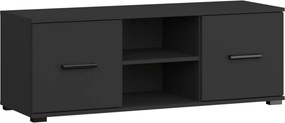 Comodă TV Frazio TV Stand – 120x40x44 cm – Negru