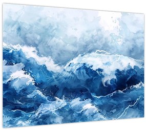Tablou - Ilustrație a mării (70x50 cm)