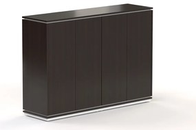 Dulap mediu Creator 162,8 x 44,5 x 115,5 cm, alb / wenge