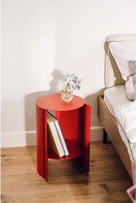 Măsuță auxiliară rotundă din oțel ø 32 cm Wa – noo.ma