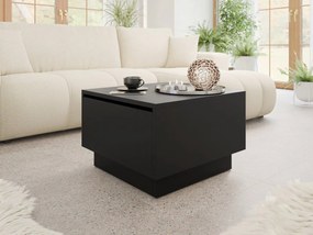 Măsuță de cafea Nasonat 60 x 60 (Negru) (cu sp. depozitare). 1103742