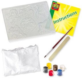 Set creativ de copii cu mulaj si pictura - Creaturi mitice
