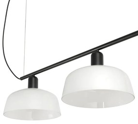 Lustra suspendata design modern TATAWIN alb