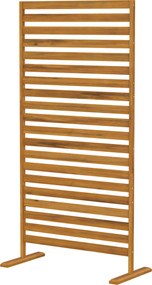 Outsunny Paravan din lemn 170x80 cm Paravan separator de spații Grilaj pentru exterior Grădină Curte Terasă Maro | Aosom Romania