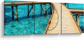 Tablou - Dig (cu ceas) (90x30 cm)
