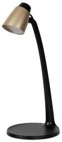 Lampă LED de masă Lucide 18660/05/02 LUDO LED/4,5W/230V negru/auriu