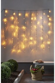 Șirag luminos pentru exterior cu LED Star Trading Curtain, lungime 1,3 m