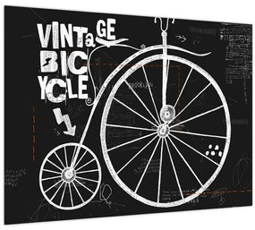 Tablou - Velociped (70x50 cm)