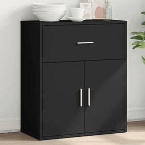 vidaXL Dulap, negru, 60x31x70 cm, lemn prelucrat