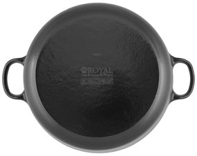 Oala din fonta Royal van Kempen & Begeer CC006516-001, 3,3 l, 22 cm, Cuptor pana la 260 C, Inductie, Negru