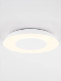 Plafoniera LED design modern EPOSI alba D-40cm
