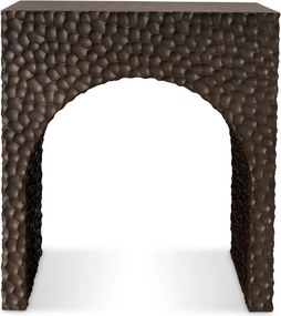 Masuta auxiliara design LUX Caldera, Ebony oak veneer