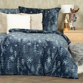 Lenjerie de pat din microflanel 4Home Silent night, 140 x 200 cm, 70 x 90 cm