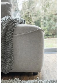 Colțar crem extensibil (colț în formă de "U") Homely Tommy – Miuform