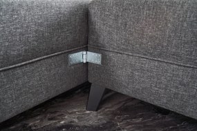 Canapea extensibilă de colț Eris - Anthracite