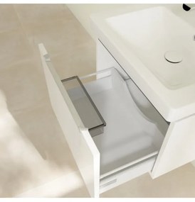 Dulap baza suspendat, Villeroy&amp;Boch Subway 2.0, 58.7x45.4x42cm, alb lucios, A68700DH