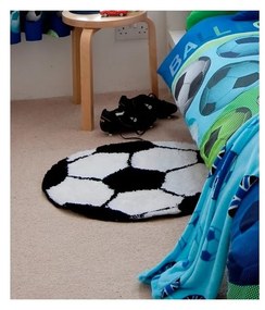Covor pentru camera copiilor Catherine Lansfield It's a Goal, ⌀ 66 cm