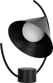 Lampa de masa din otel negru Contemporary