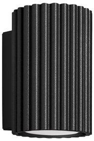 Aplică de perete neagră Gleam – Sollux