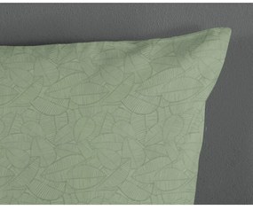 Lenjerie de pat pentru copii verde din bumbac pentru pătuț 100x135 cm Samba – Good Morning