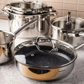 Set de oale, 9 piese, din oțel inoxidabil Klausberg KB-7215