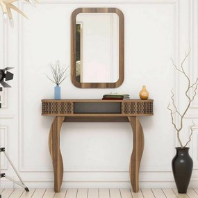 Masă decorativă Damla Walnut