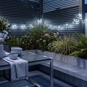BRILAGI - LED șir luminos de exterior pentru Crăciun 300xLED 7m IP44 alb rece efect de artificii