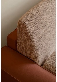 Canapea cărămizie extensibilă 237 cm Wilson – Miuform