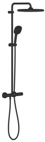Grohe Vitalio Comfort set de dus perete cu termostat da negru 266962431