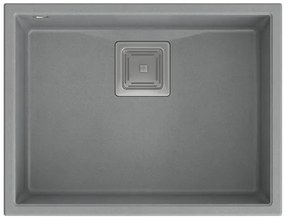 Chiuveta din granit DAVID 50 gri metalic