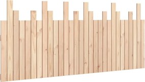 vidaXL Tăblie de pat pentru perete, 185x3x80 cm, lemn masiv de pin