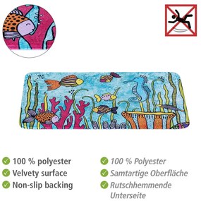 Covoraș de baie din material textil 45x70 cm Rollin'Art Ocean Life – Wenko