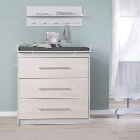 Salteluță pentru schimbat scutece 75x85 cm Graphite gesteppt – Roba