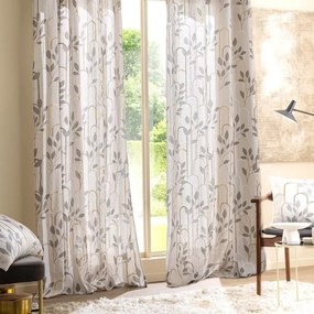 Draperie gri 140x240 cm Roseris – douceur d'intérieur