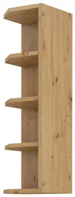 Dulap superior de bucătărie de colț Lucid 30 G 90 ZAK (Stejar artisan). 1045634