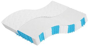 vidaXL Saltea arcuri buzunar Super King Size fermitate medie 160x200cm
