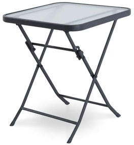 Masa plianta de gradina Zafiro, gri