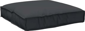 vidaXL Pernă Negru 80 x 80 x 12 cm Material Oxford