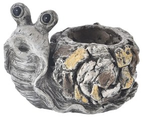 InDecor Capac ceramic pentru ghiveci melc Ebi, 30x 23 x 23 cm