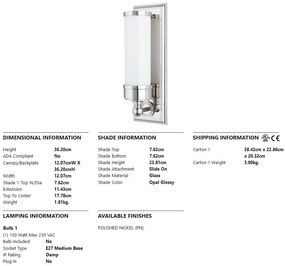 Aplica de perete design clasic EVERETT